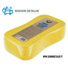 K2 esponja lavagem amarela