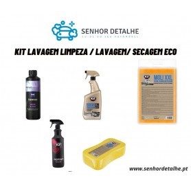Kit limpeza/Lavagem/Secagem