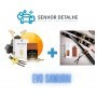 Kit aromatizador + Perfume auto k2 EVOS SAMURAI (50ML)