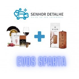 Kit aromatizador + Perfume auto k2 EVOS SPARTA (50ML)